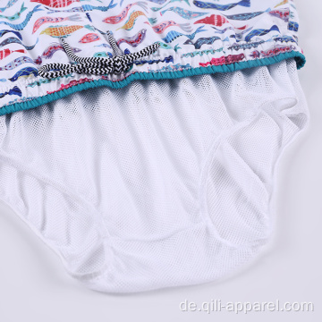 Bedruckte Badebekleidung Herren Badehose Beach Freizeitshorts